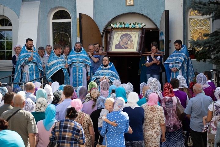 Престольное торжество в честь Казанской иконы Пресвятой Богородицы в г.Калинковичи