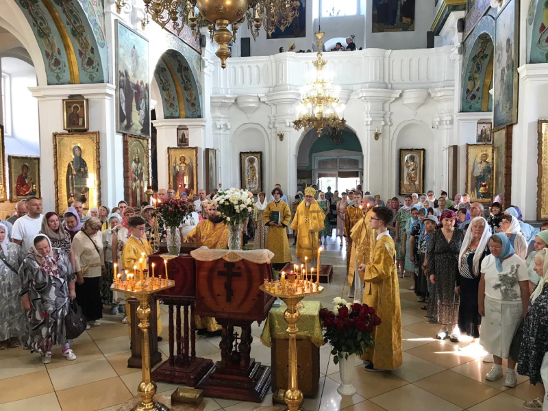 Архиерейское Богослужение в праздник святого пророка Божия Илии