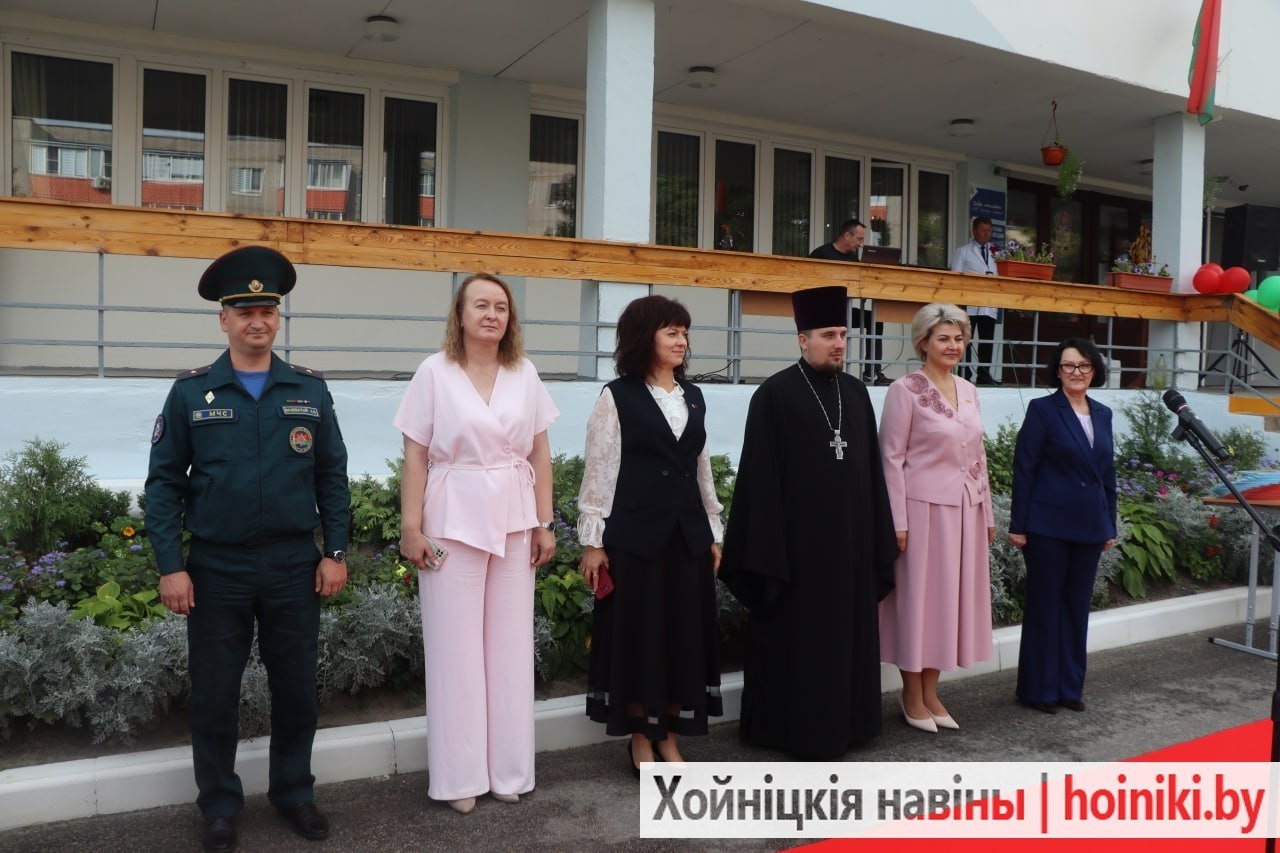 День знаний в гимназии города Хойники
