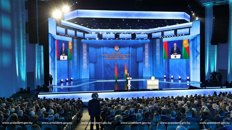 Епископ Леонид присутствовал на оглашении ежегодного Послания Президента Республики Беларусь к белорусскому народу и Национальному собранию
