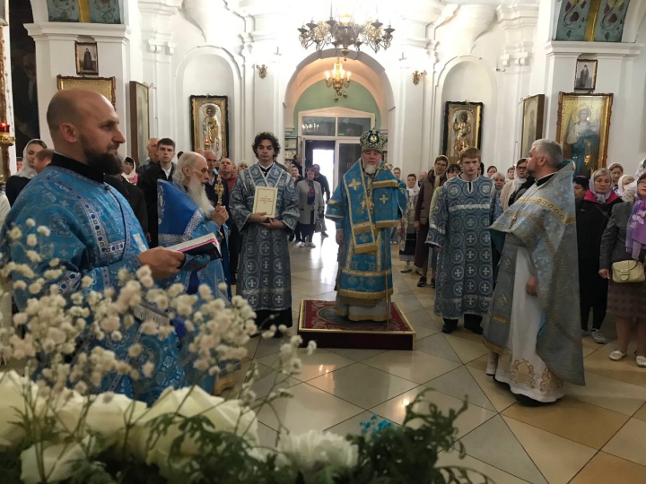 Служение архипастыря в Неделю 14-ю по Пятидесятнице и день особой молитвы о Божием творении