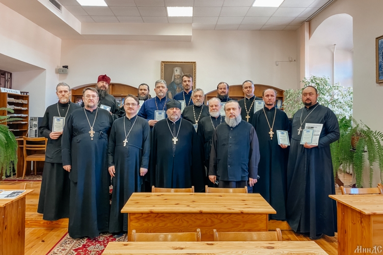 В Минской духовной семинарии прошли очередные курсы повышения квалификации священнослужителей Туровской и Новогрудской епархий