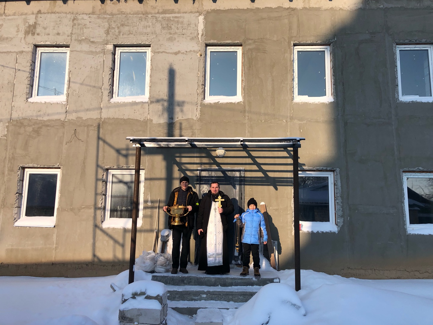 В Хойникском Свято-Покровском монастыре состоялось освящение нового монашеского корпуса