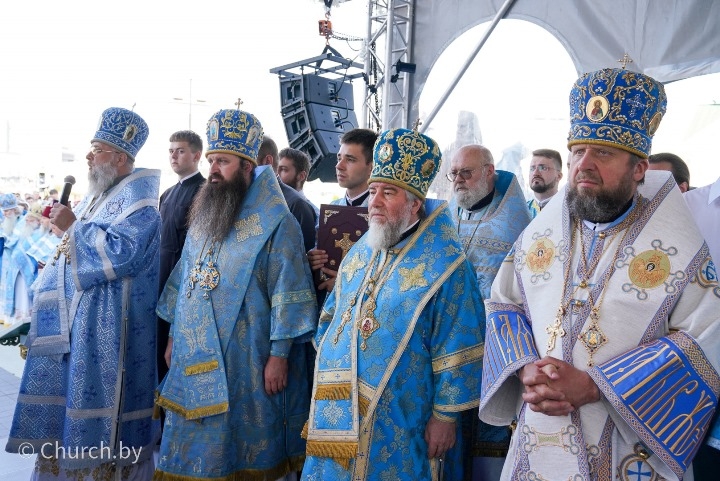 В День обретения Минской иконы Божией Матери епископ Леонид принял участие в торжествах по случаю празднования 1030-летия Православия на белорусских землях