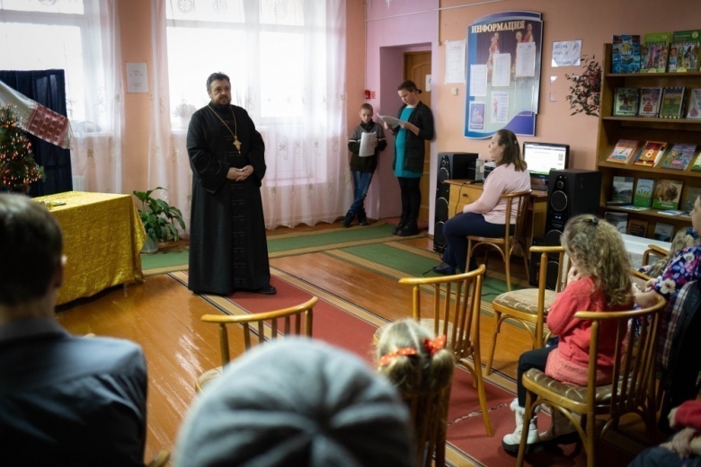 Рождественская встреча состоялась в Юровичской сельской библиотеке