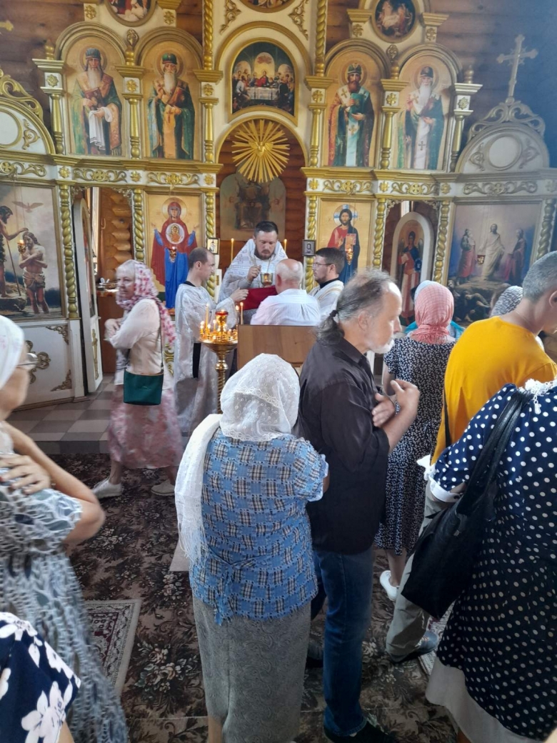 Престольный праздник Преображенской часовни на Замковой горе в г. Мозыре