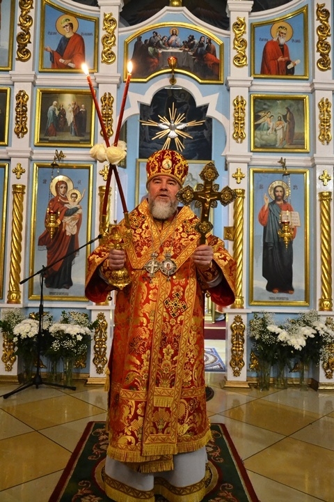 Пасхальное поздравление епископа Туровского и Мозырского Леонида 