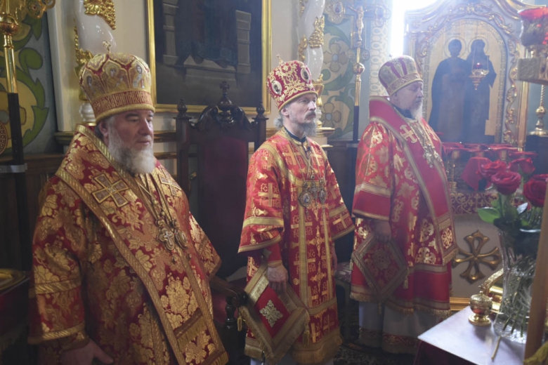 Епископ Леонид принял участие в торжествах по случаю дня памяти праведного Иоанна Кормянского