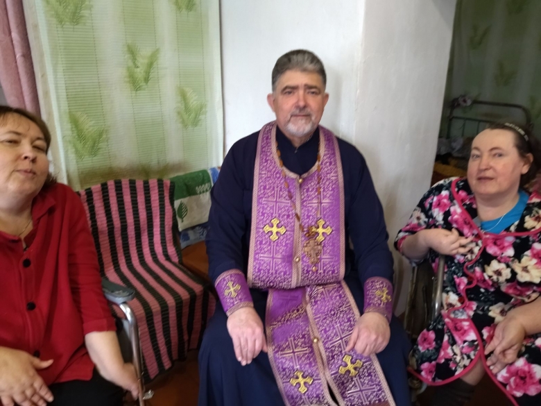 Таинство Соборования было совершено в Бобровичской больнице