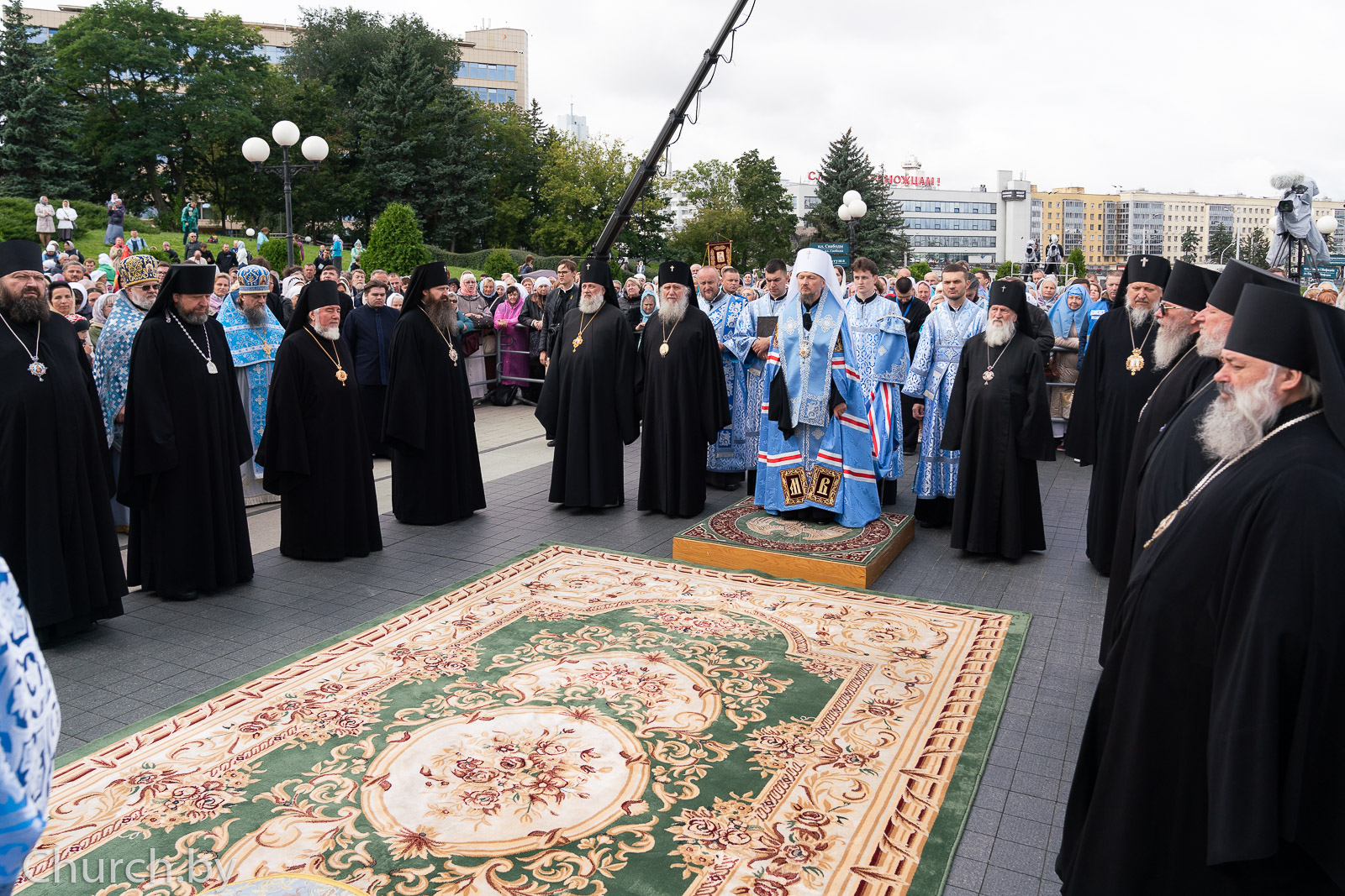 Епископ Леонид принял участие в торжествах по случаю 525-летия обретения Минской иконы Божией Матери