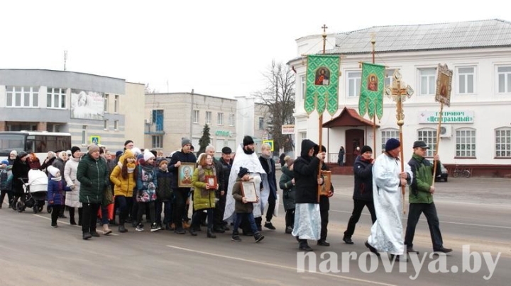 Праздник Крещения Господня в Наровле