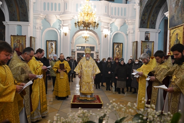 Служение Архипастыря в праздник святителя Николая Чудотворца