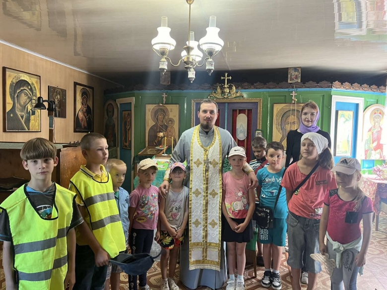 В Хойникском монастыре прошла встреча с учащимися Средней школы №2 г. Хойники