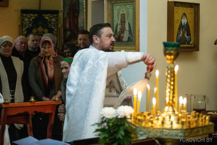 Праздник Крещения Господня в Юровичской обители и освящение водного источника в Пенице