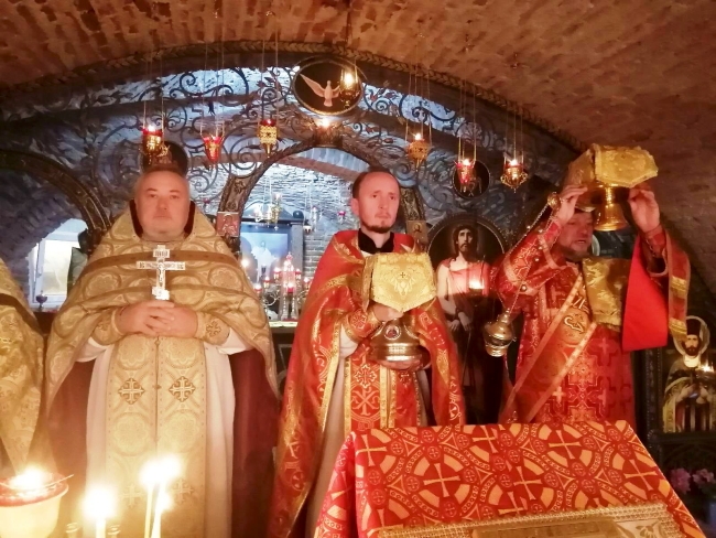 В Мозыре молитвенно почтили память священномученика Алексия, пресвитера Лельчицкого