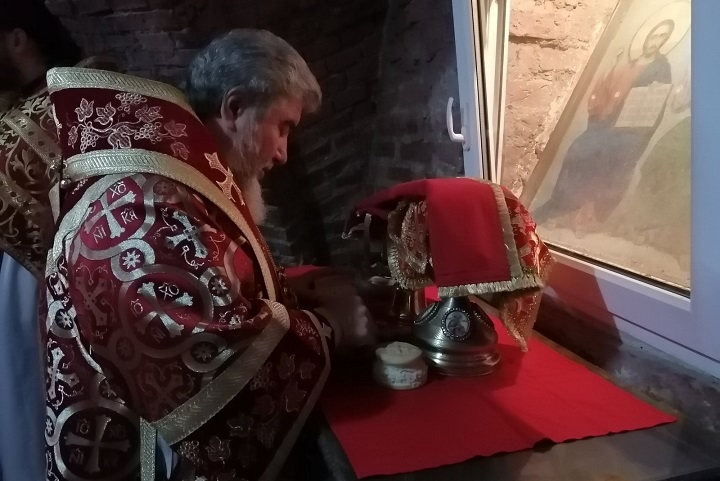 Память новомучеников и исповедников земли Полесской молитвенно почтили в крипте главного храма Туровской епархии