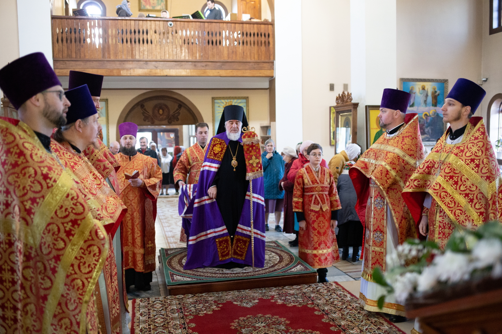 Во вторник Светлой седмицы епископ Леонид возглавил Божественную литургию в соборе Казанской иконы Божией Матери г.Калинковичи