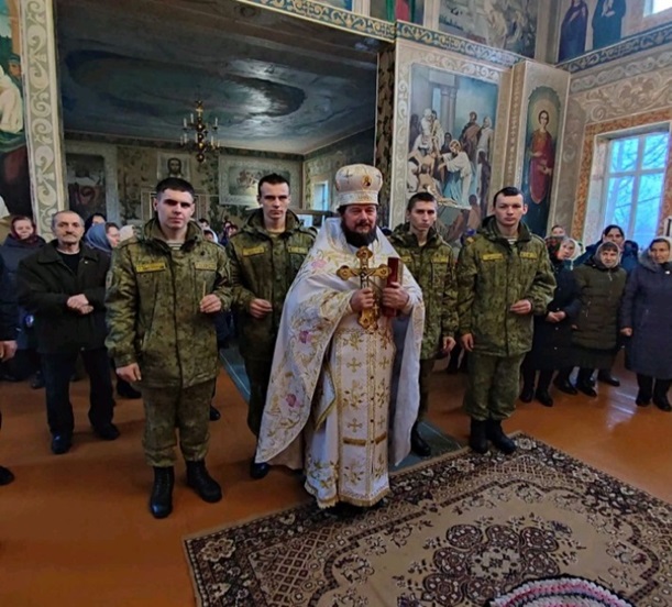 В Глушковичах совершен молебен о здравии личного состава пограничной заставы