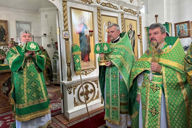 В день памяти преподобного Сергия Радонежского епископ Леонид посетил с архипастырским визитом одноименный приход в г. Мозыре