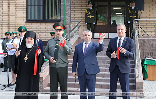 Епископ Туровский и Мозырский Леонид принял участие в торжественном открытии нового комплекса пограничной заставы «Асаревичи»