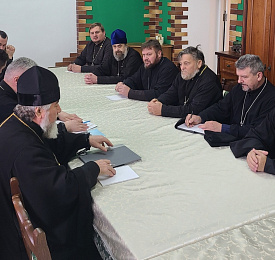 В здании Туровского епархиального управления состоялось заседание Епархиального Совета
