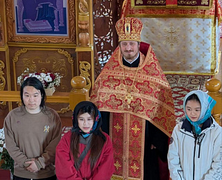 Туристы из Китайской Народной Республики посетили храм Архистратига Божия Михаила в аг. Лясковичи