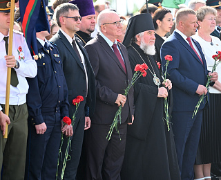 Епископ Леонид принял участие в праздничном мероприятии, посвящённом Дню народного единства