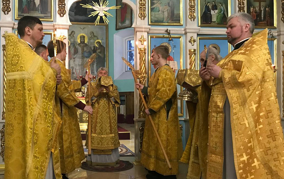 Архиерейское Богослужение в день памяти Собора новомучеников и исповедников Церкви Русской