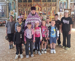 Паломническая поездка школьников из Стреличева в Свято-Покровский монастырь г.Хойники