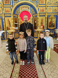 Воспитанники Козенского ясли-сада посетили с экскурсией храм иконы Божией Матери "Скоропослушница"