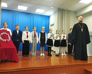 Пасхальное представление «Венок для Христа» в Копаткевичах