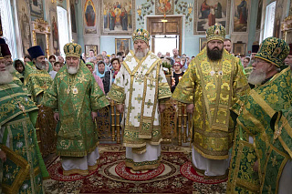 Епископ Туровский и Мозырский Леонид принял участие в торжествах в честь памяти преподобной Манефы Гомельской