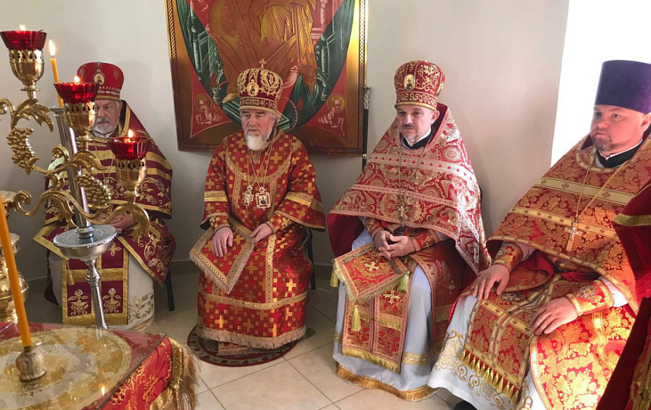 Архиерейское богослужение в день памяти священномученика Макария, митрополита Киевского