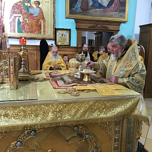 Архиерейское Богослужение в Неделю 7-ю по Пятидесятнице