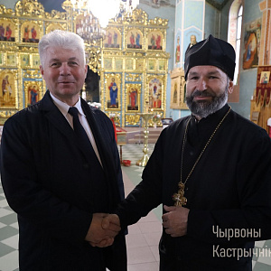 Октябрьский район посетил Уполномоченный по делам религий и национальностей Александр Румак