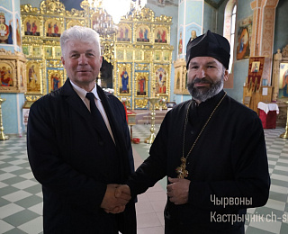 Октябрьский район посетил Уполномоченный по делам религий и национальностей Александр Румак