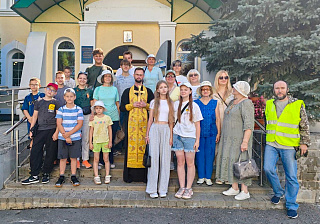 В Калинковичах прошел ежегодный велопробег "Калинковичи православные"