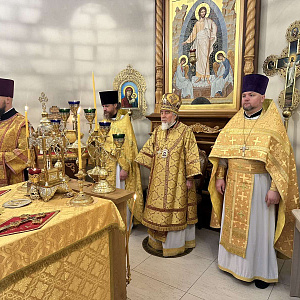Архипастырский визит епископа Леонида в аг. Сырод Калинковичского района