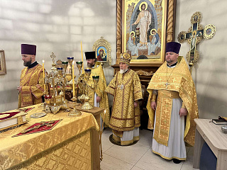 Архипастырский визит епископа Леонида в аг. Сырод Калинковичского района